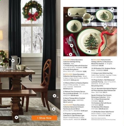 The Home Depot Weekly Ad Flyer October 16 to January 10