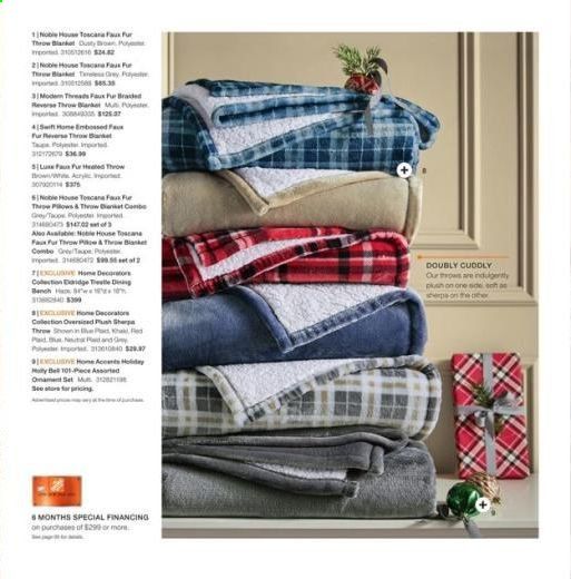 The Home Depot Weekly Ad Flyer October 16 to January 10