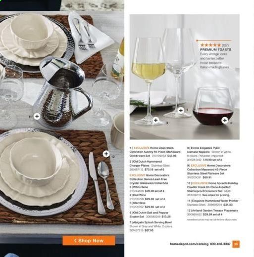 The Home Depot Weekly Ad Flyer October 16 to January 10
