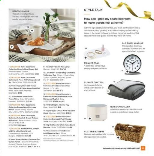 The Home Depot Weekly Ad Flyer October 16 to January 10
