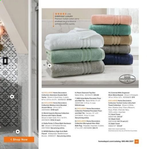 The Home Depot Weekly Ad Flyer October 16 to January 10
