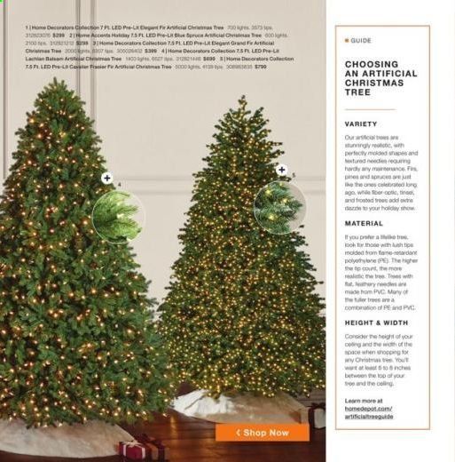 The Home Depot Weekly Ad Flyer October 16 to January 10