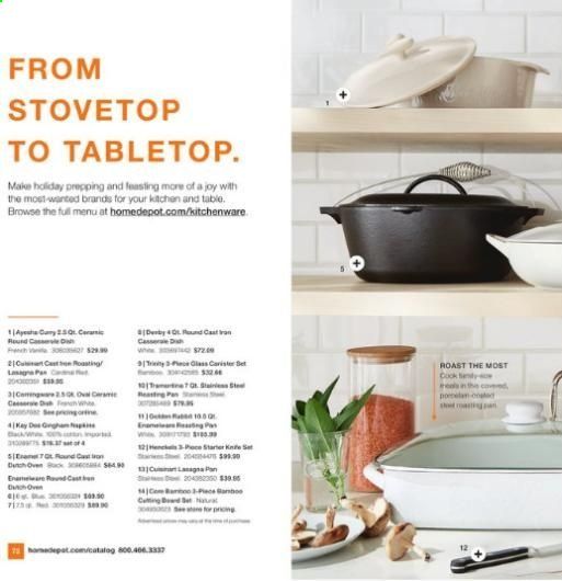 The Home Depot Weekly Ad Flyer October 16 to January 10