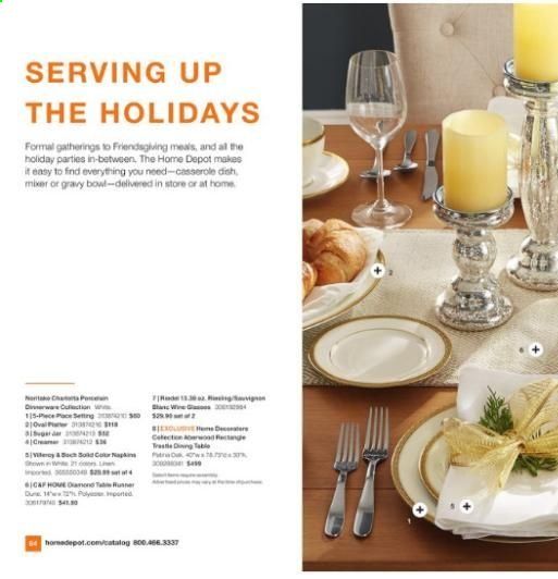 The Home Depot Weekly Ad Flyer October 16 to January 10