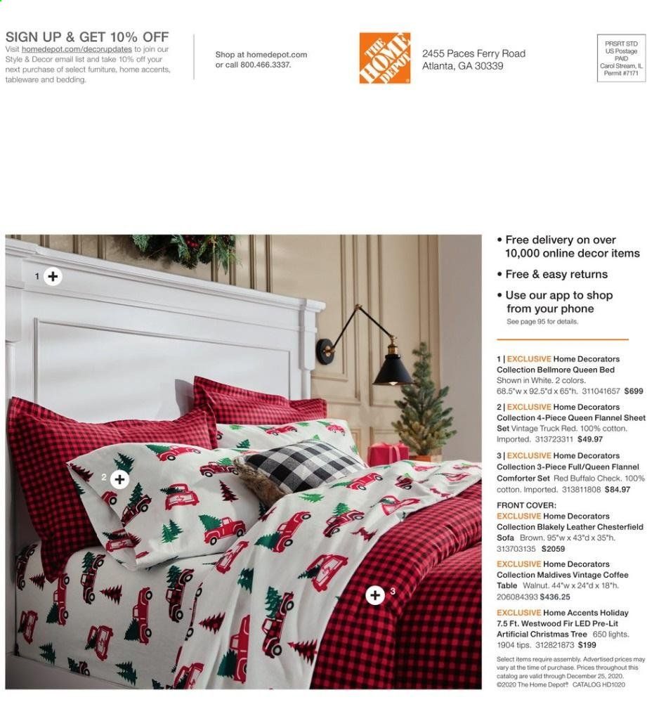 The Home Depot Weekly Ad Flyer October 16 to January 10