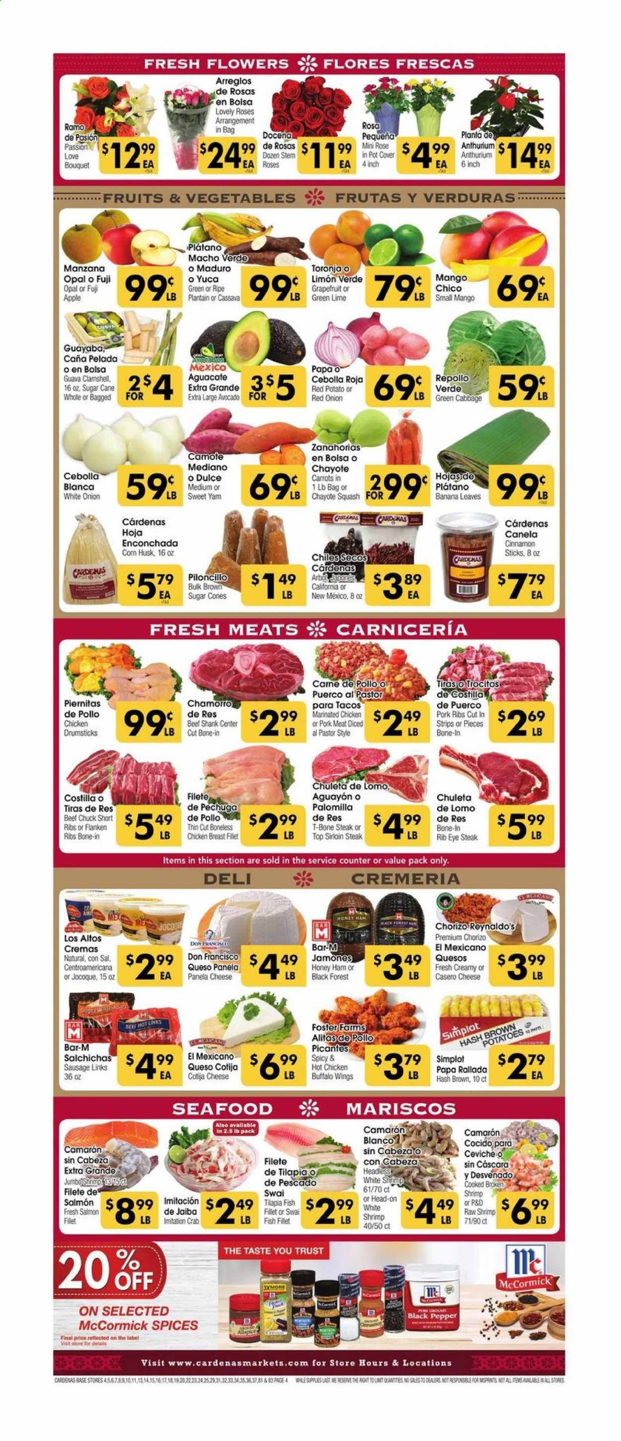 Cardenas (CA, NV) Weekly Ad Flyer December 30 to January 5