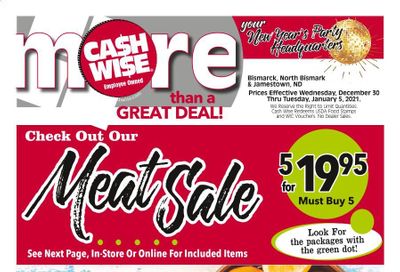 Cash Wise (MN, ND) Weekly Ad Flyer December 30 to January 5