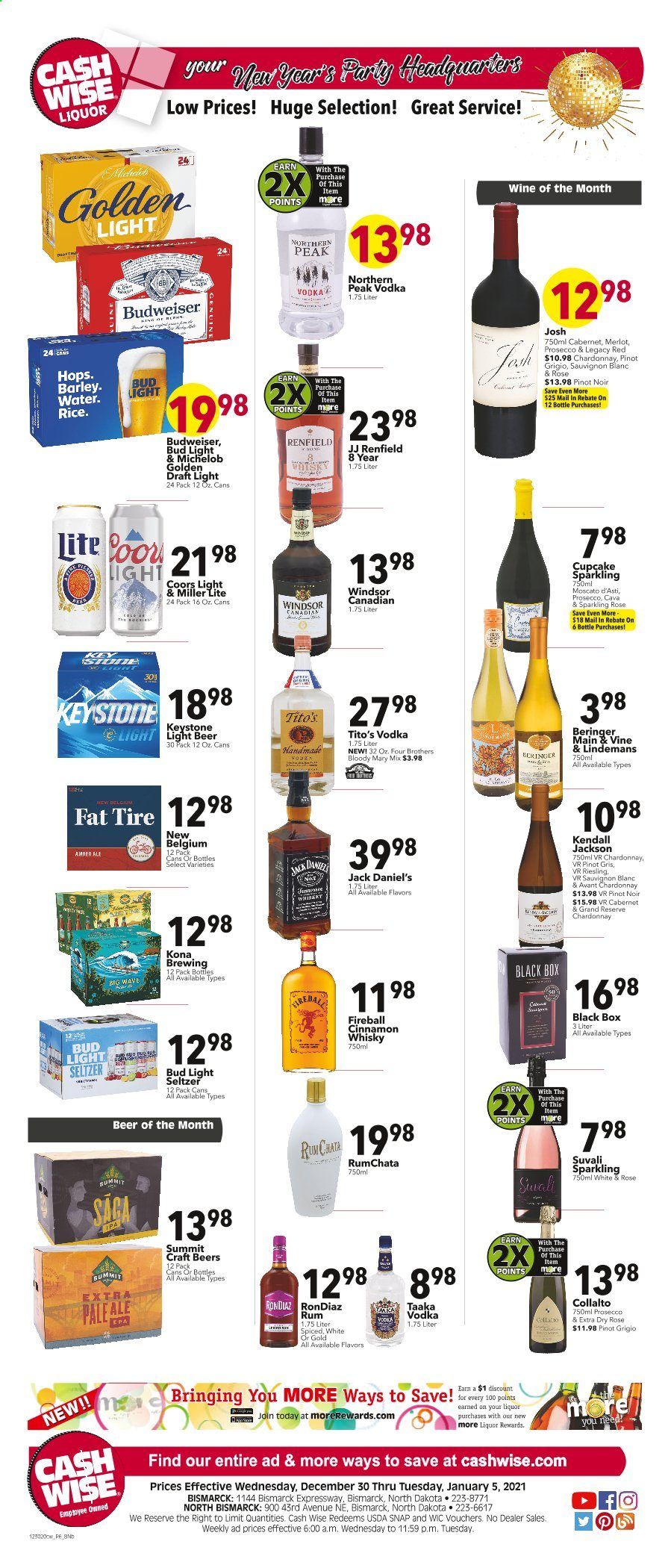 Cash Wise (MN, ND) Weekly Ad Flyer December 30 to January 5
