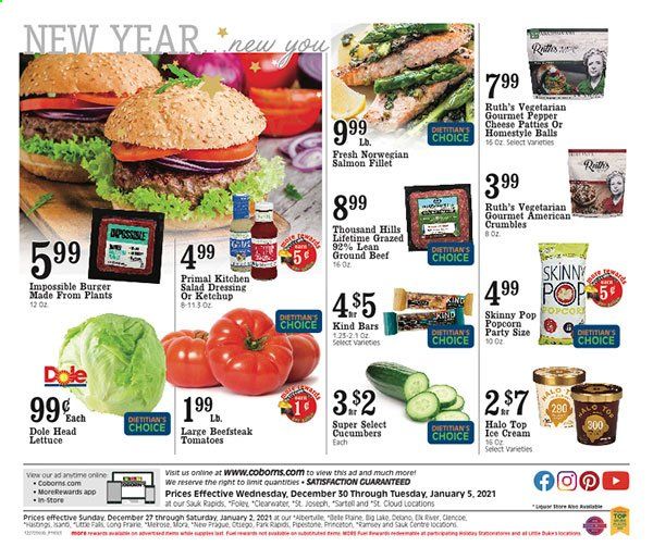 Coborn's (MN, SD) Weekly Ad Flyer December 30 to January 5