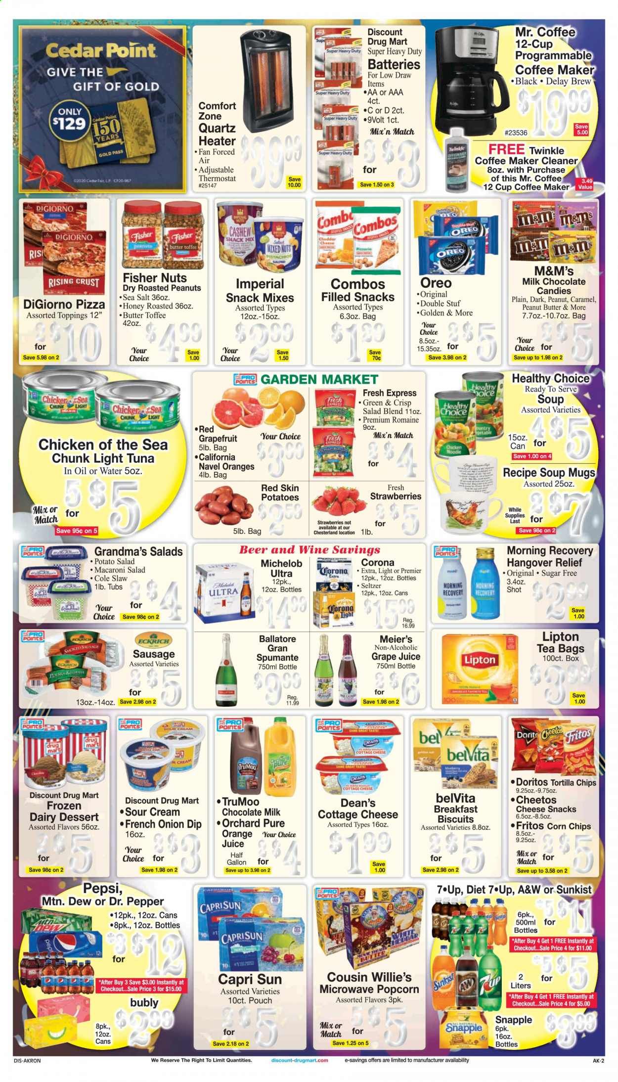 Discount Drug Mart (OH) Weekly Ad Flyer December 30 to January 5