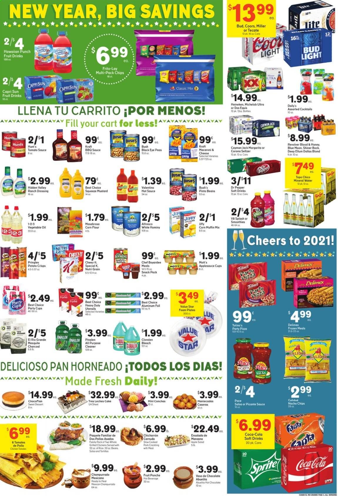 El Rio Grande (10, 21, 25, 30, 34, 53, 90) Weekly Ad Flyer December 30 to January 5