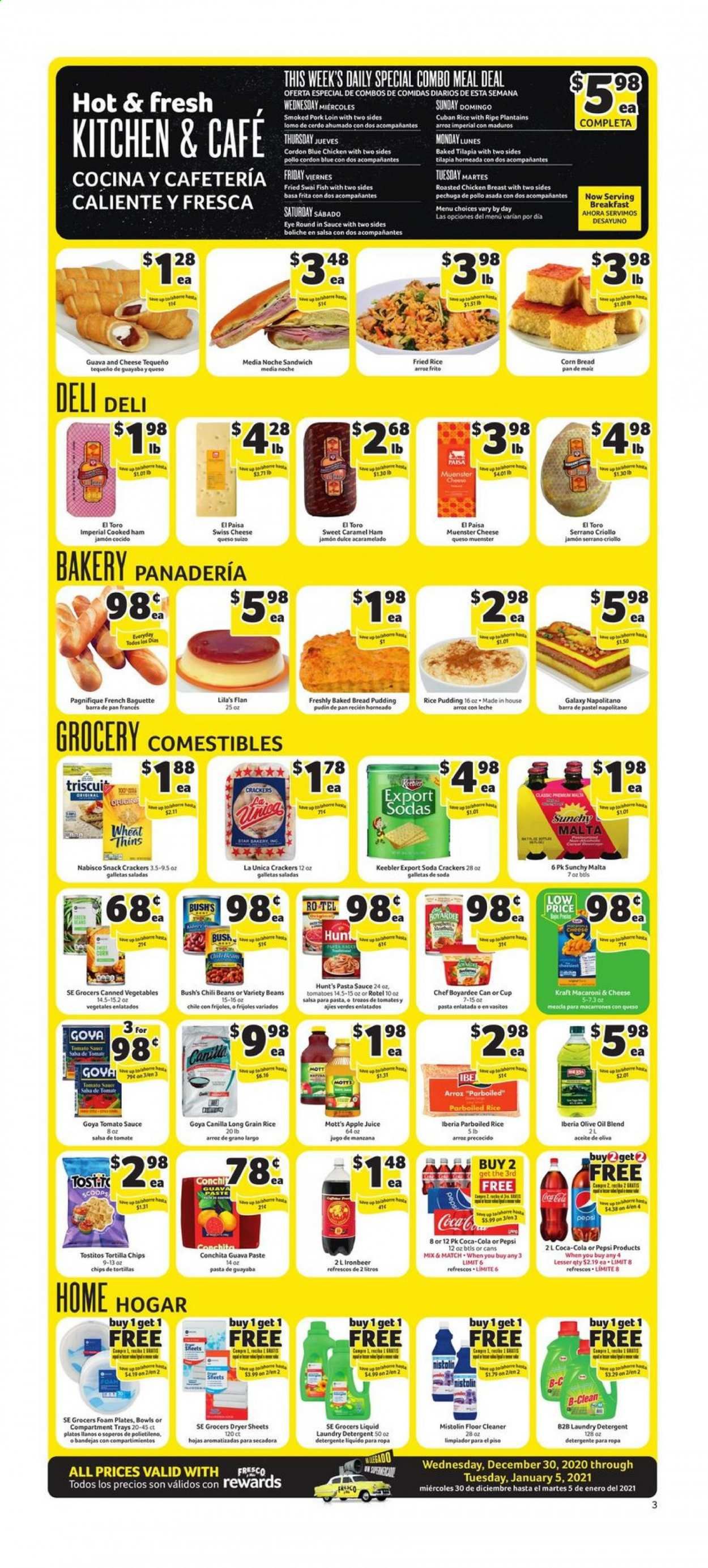 Fresco y Más Weekly Ad Flyer December 30 to January 5