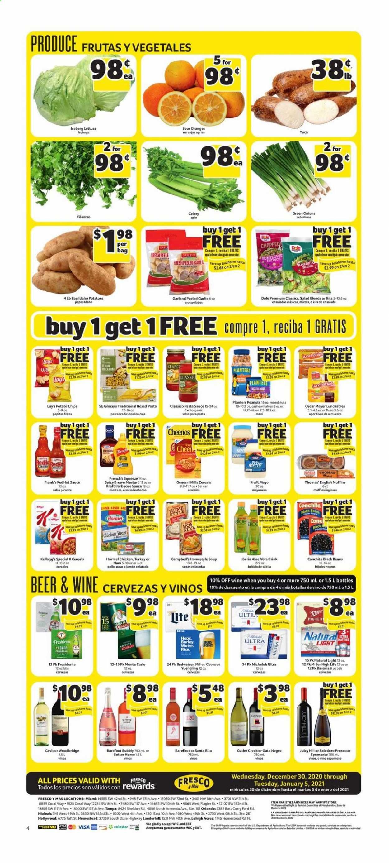 Fresco y Más Weekly Ad Flyer December 30 to January 5