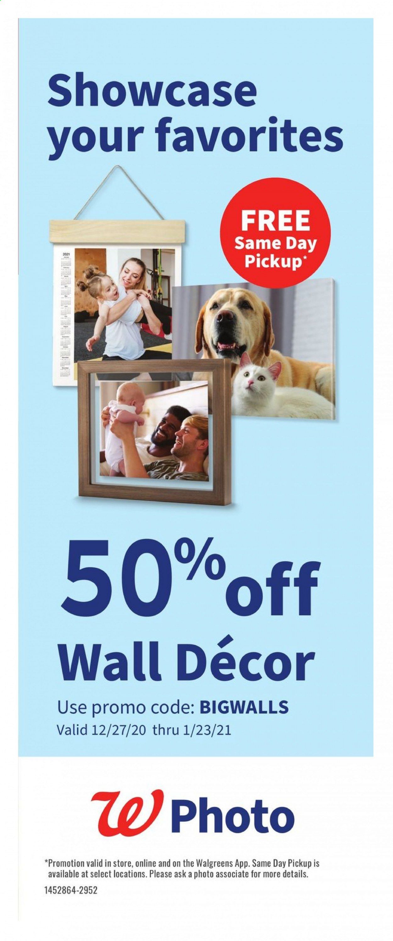 Walgreens Weekly Ad Flyer December 27 to January 23