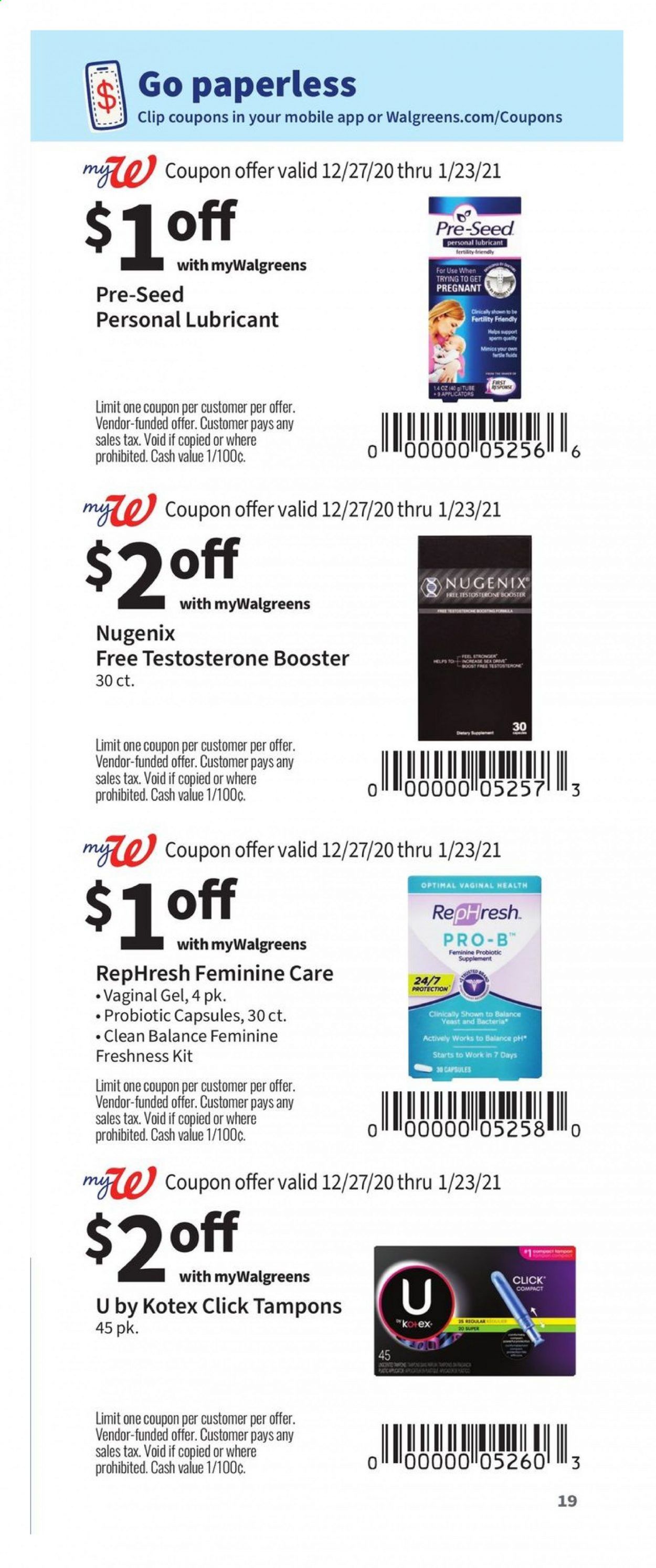 Walgreens Weekly Ad Flyer December 27 to January 23