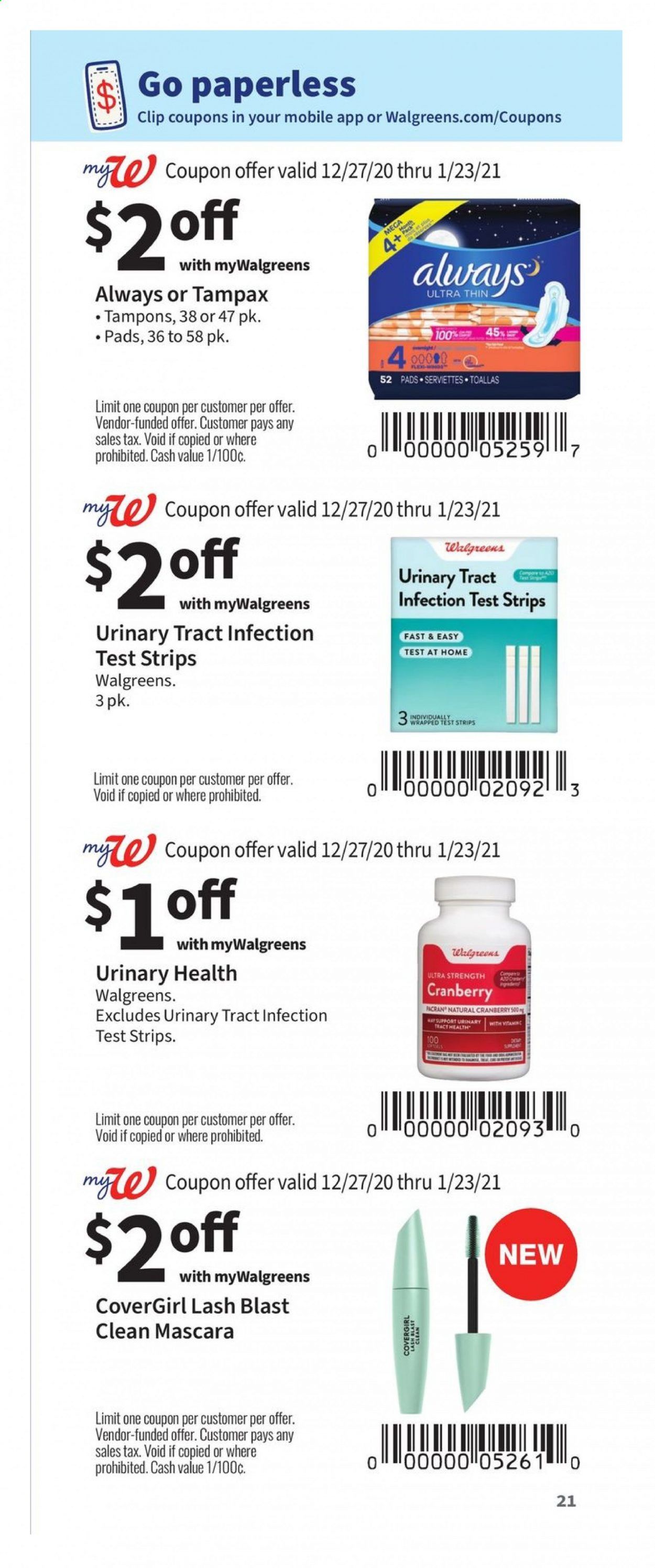 Walgreens Weekly Ad Flyer December 27 to January 23