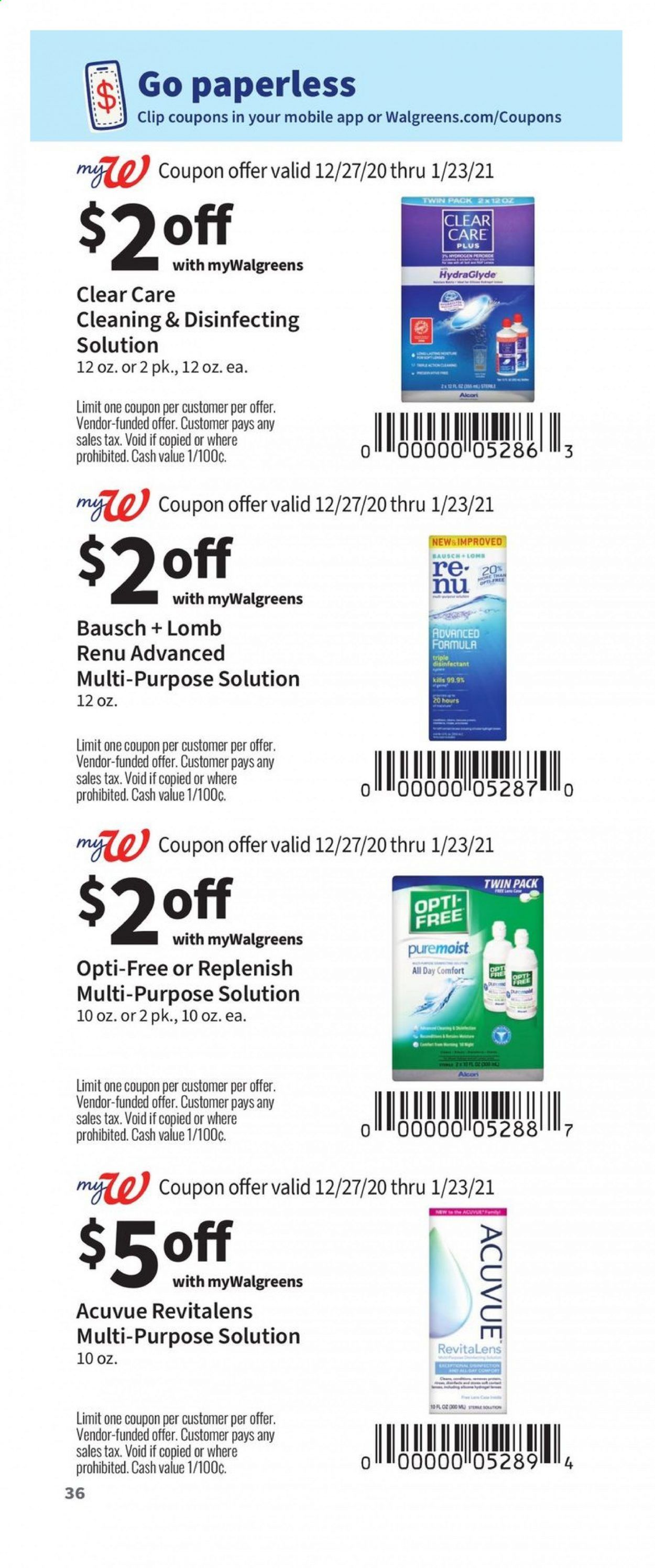 Walgreens Weekly Ad Flyer December 27 to January 23
