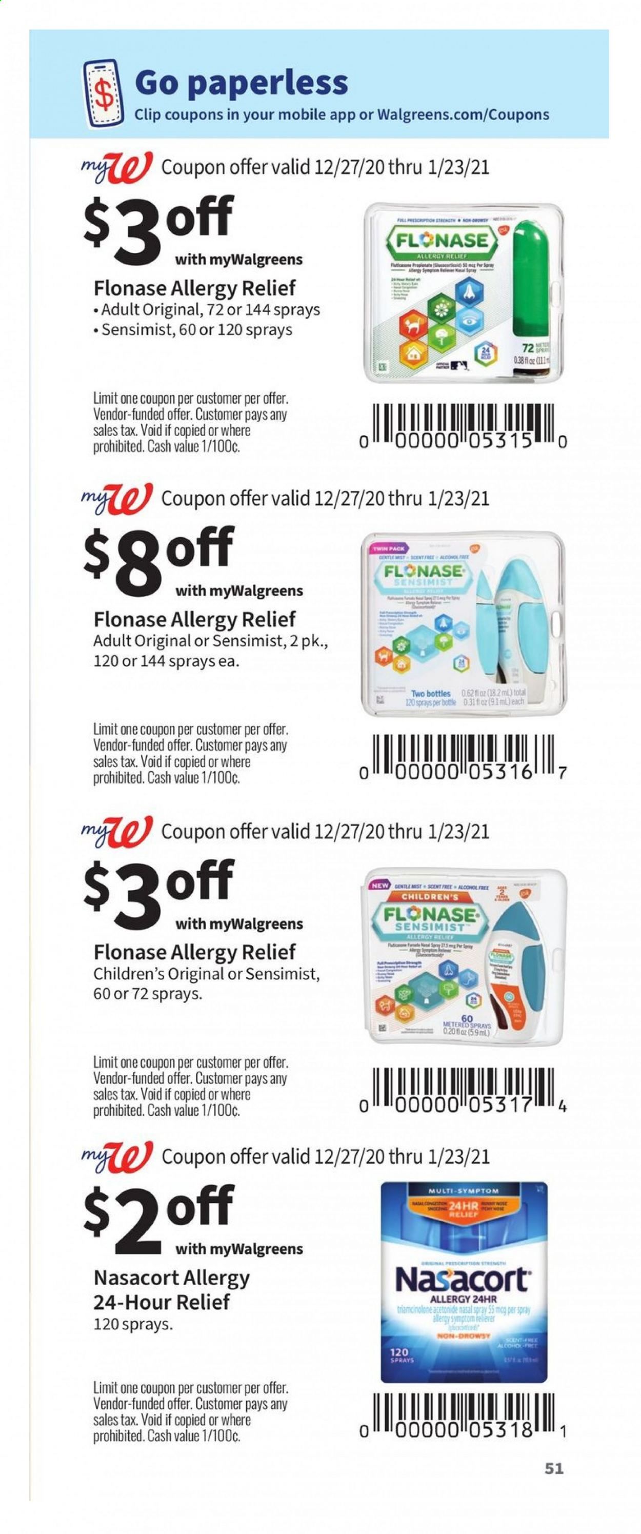 Walgreens Weekly Ad Flyer December 27 to January 23