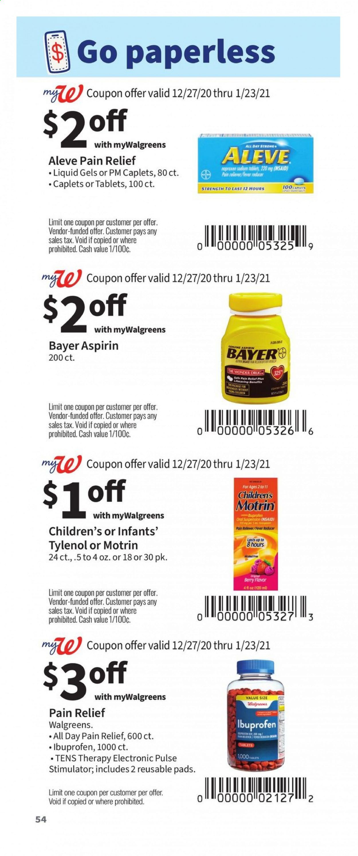 Walgreens Weekly Ad Flyer December 27 to January 23