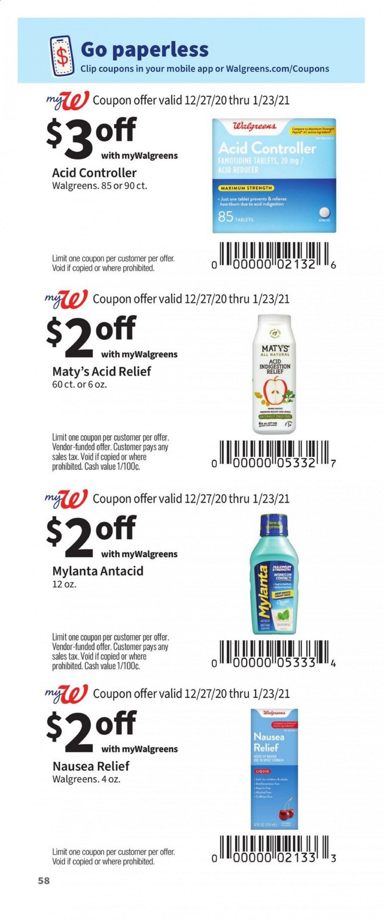 Walgreens Weekly Ad Flyer December 27 to January 23