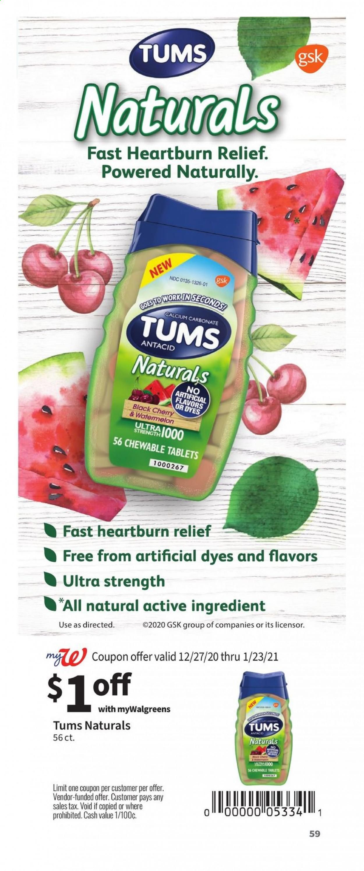 Walgreens Weekly Ad Flyer December 27 to January 23