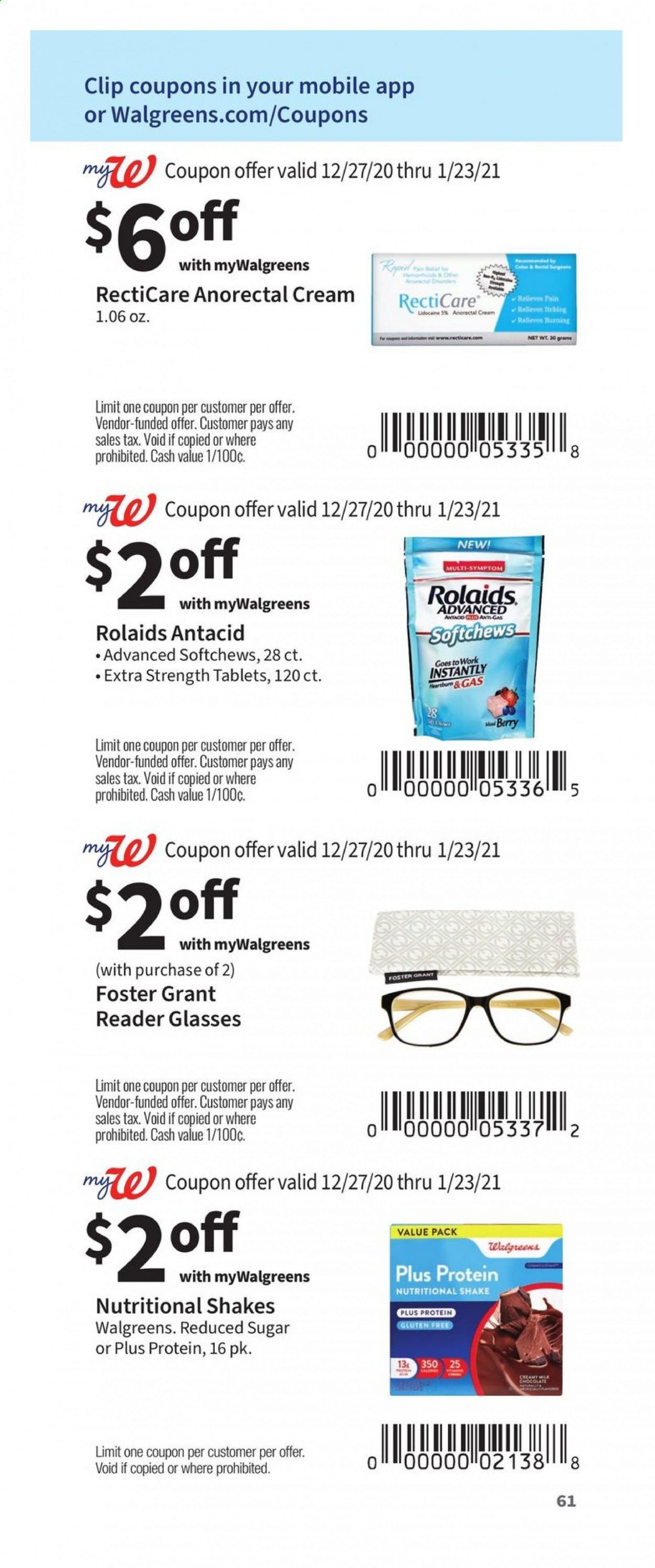Walgreens Weekly Ad Flyer December 27 to January 23
