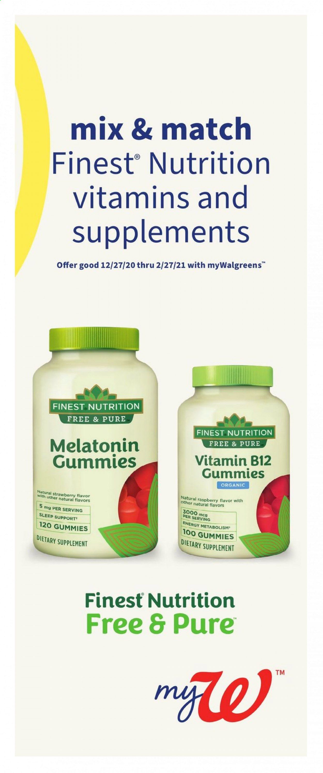 Walgreens Weekly Ad Flyer December 27 to January 23