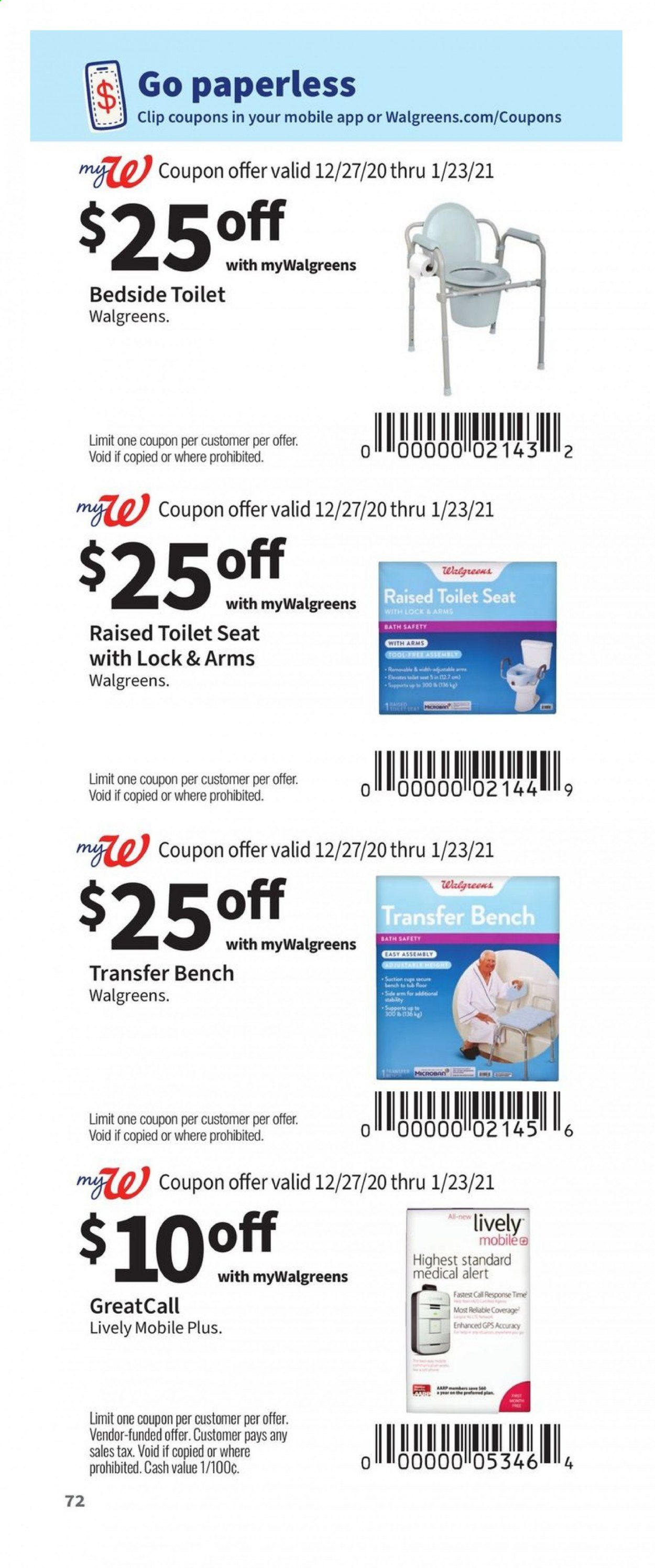 Walgreens Weekly Ad Flyer December 27 to January 23