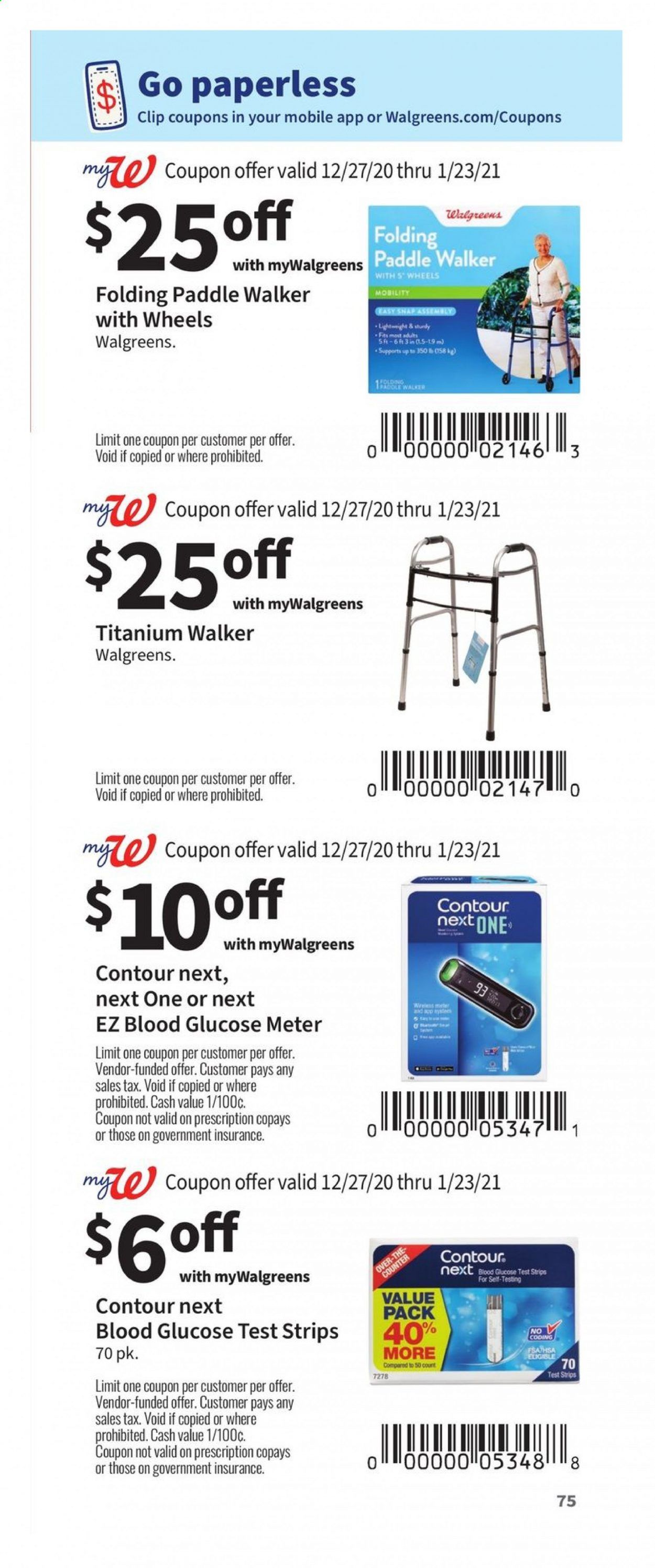 Walgreens Weekly Ad Flyer December 27 to January 23