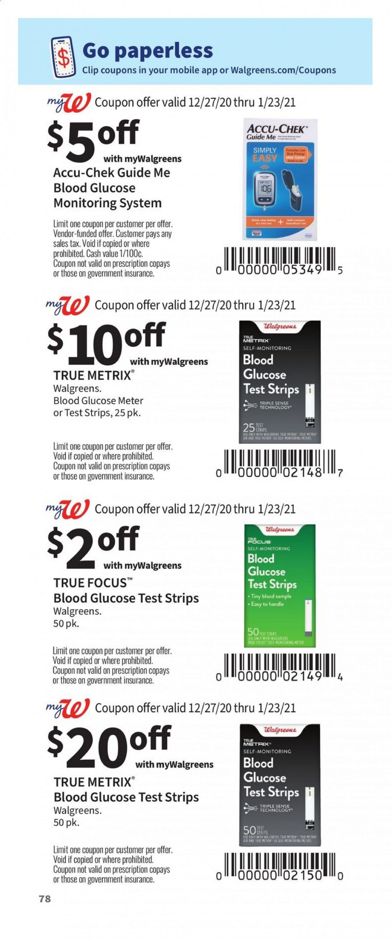 Walgreens Weekly Ad Flyer December 27 to January 23