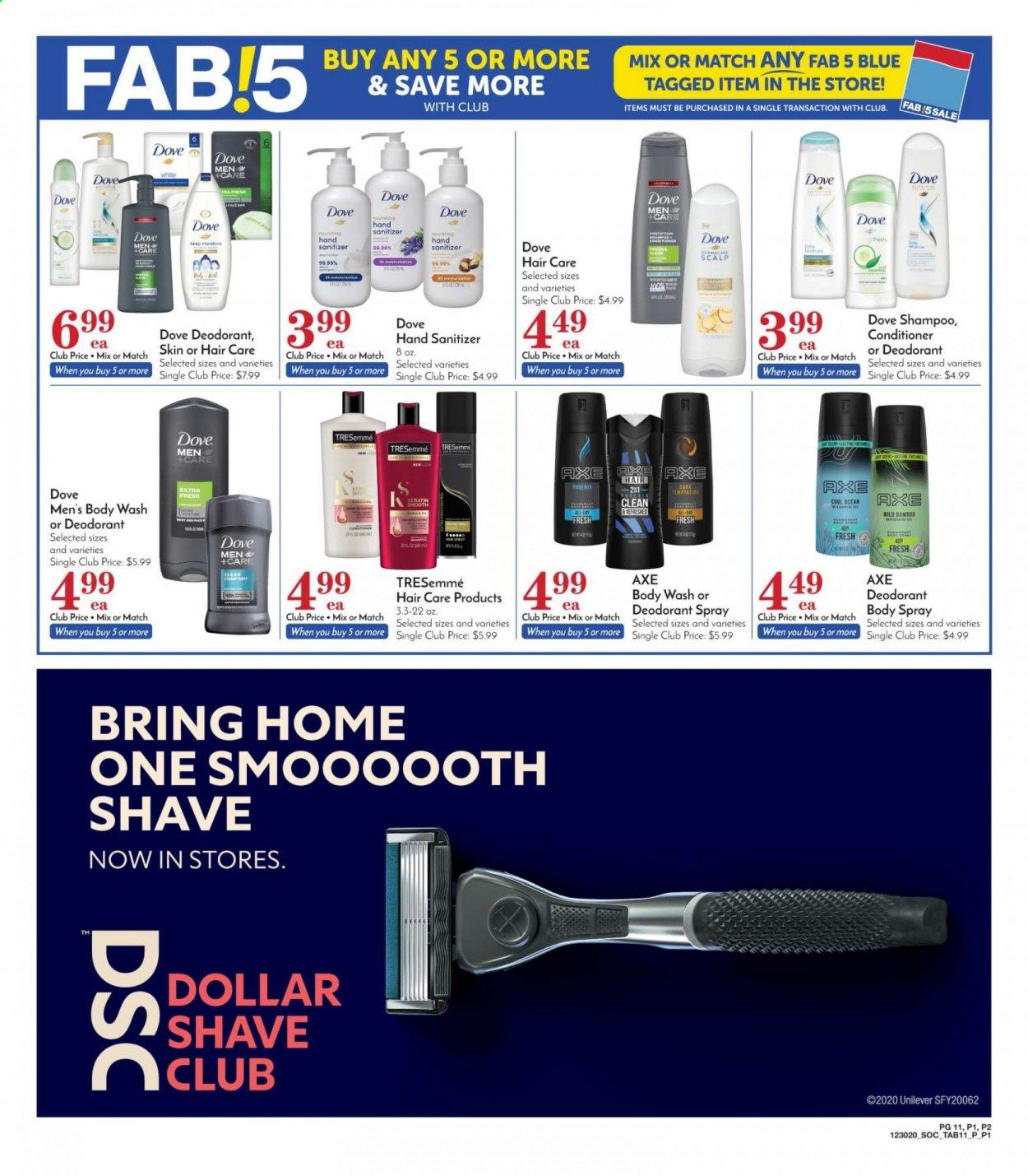 Pavilions (CA) Weekly Ad Flyer December 30 to January 5