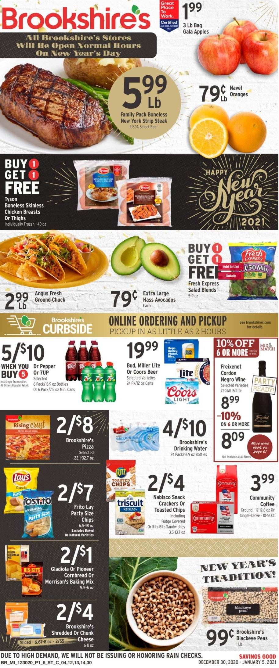 Brookshires Weekly Ad Flyer December 30 to January 5