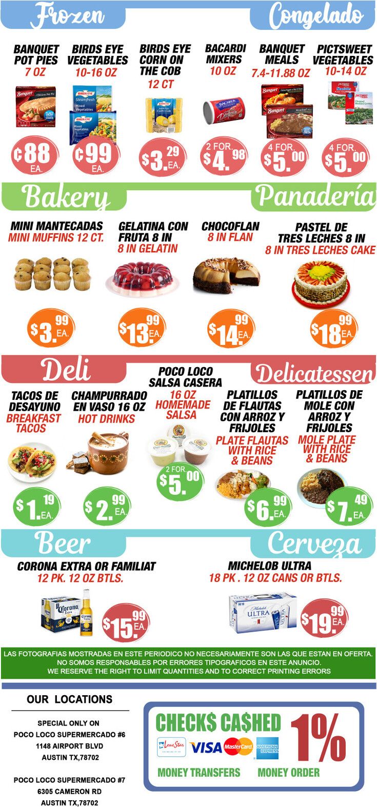 Poco Loco New Year Weekly Ad Flyer December 30, 2020 to January 12, 2021