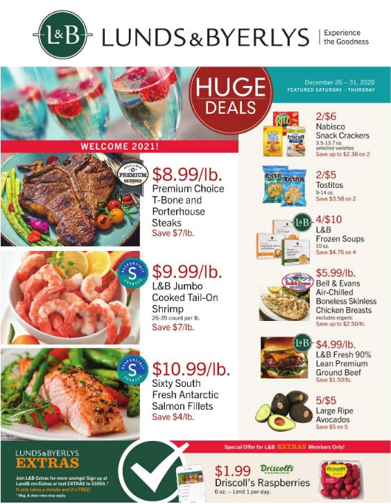 Lunds & Byerlys New Year Weekly Ad Flyer December 31, 2020 to January 6, 2021