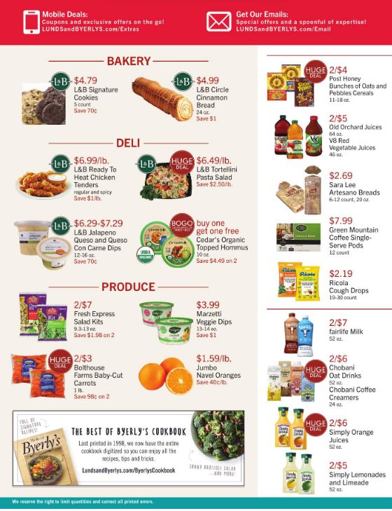 Lunds & Byerlys New Year Weekly Ad Flyer December 31, 2020 to January 6, 2021