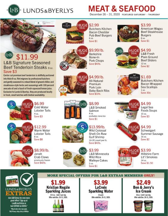 Lunds & Byerlys New Year Weekly Ad Flyer December 31, 2020 to January 6, 2021