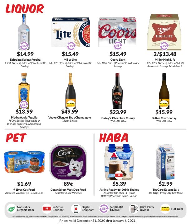 Woodman's Market (WI) New Year Weekly Ad Flyer December 31, 2020 to January 6, 2021