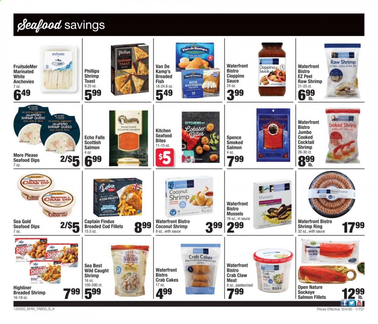 Shaw’s (MA, ME, NH, RI, VT) Weekly Ad Flyer December 4 to January 7