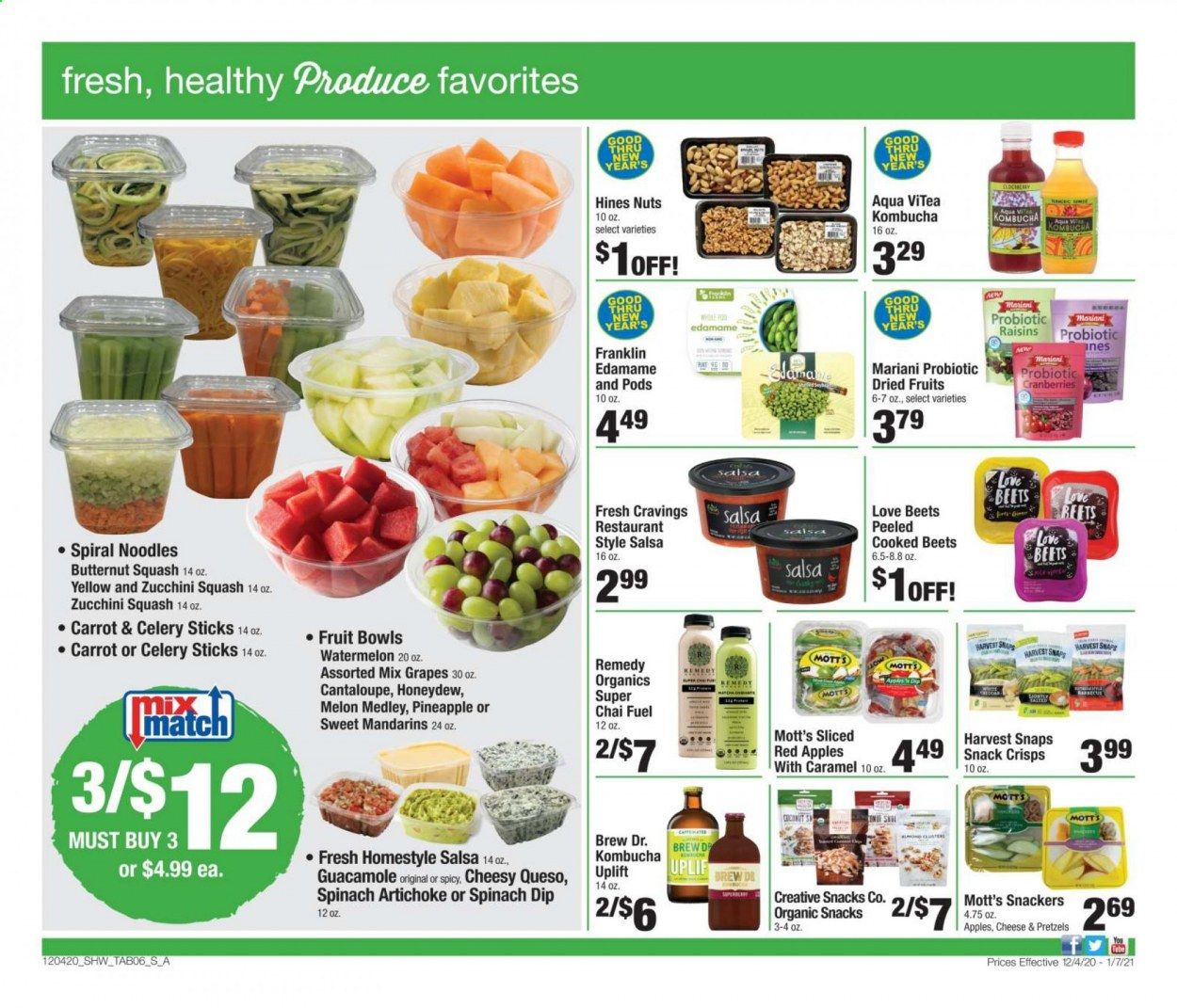 Shaw’s (MA, ME, NH, RI, VT) Weekly Ad Flyer December 4 to January 7
