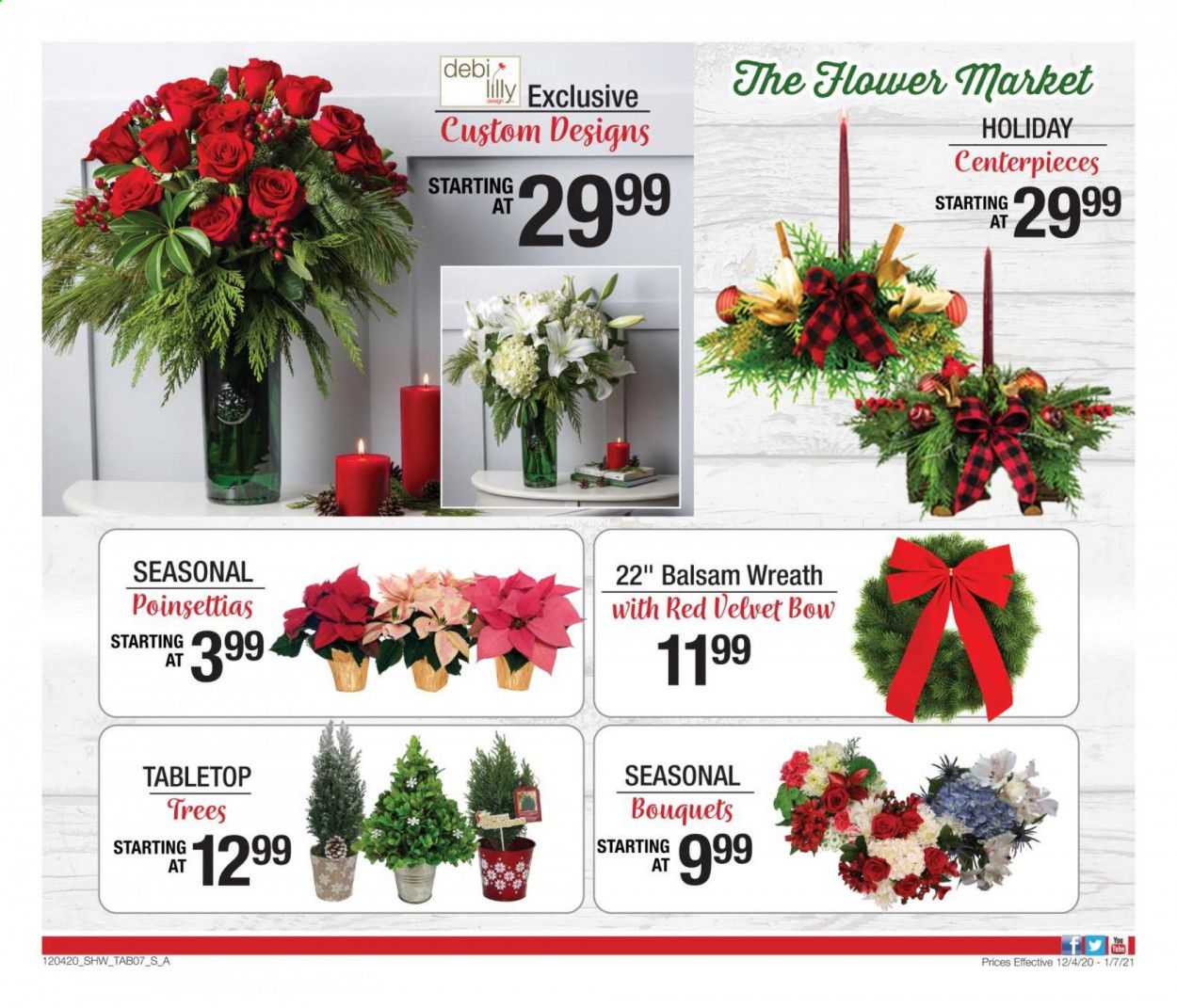 Shaw’s (MA, ME, NH, RI, VT) Weekly Ad Flyer December 4 to January 7