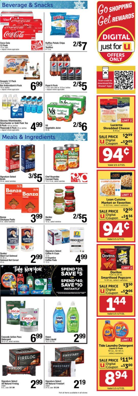 Shaw’s (MA, ME, NH, RI, VT) Weekly Ad Flyer January 1 to January 7