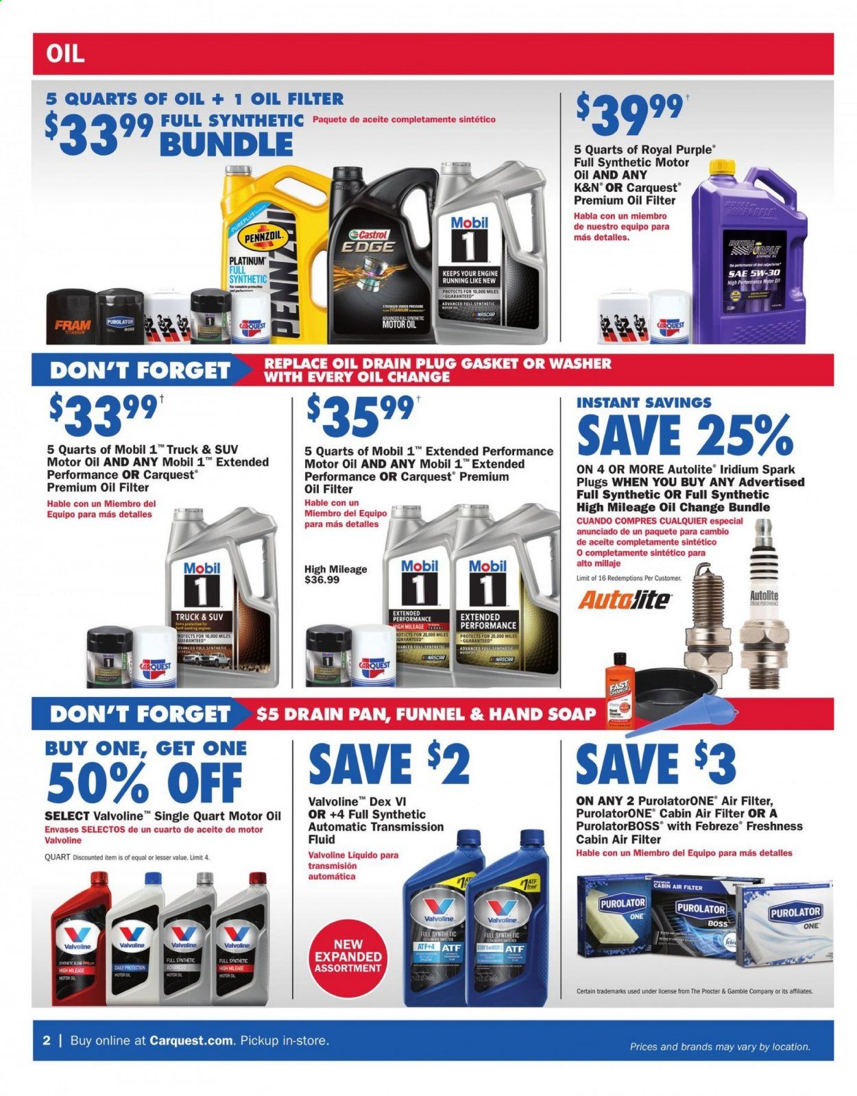 Advance Auto Parts Weekly Ad Flyer December 31 to February 17