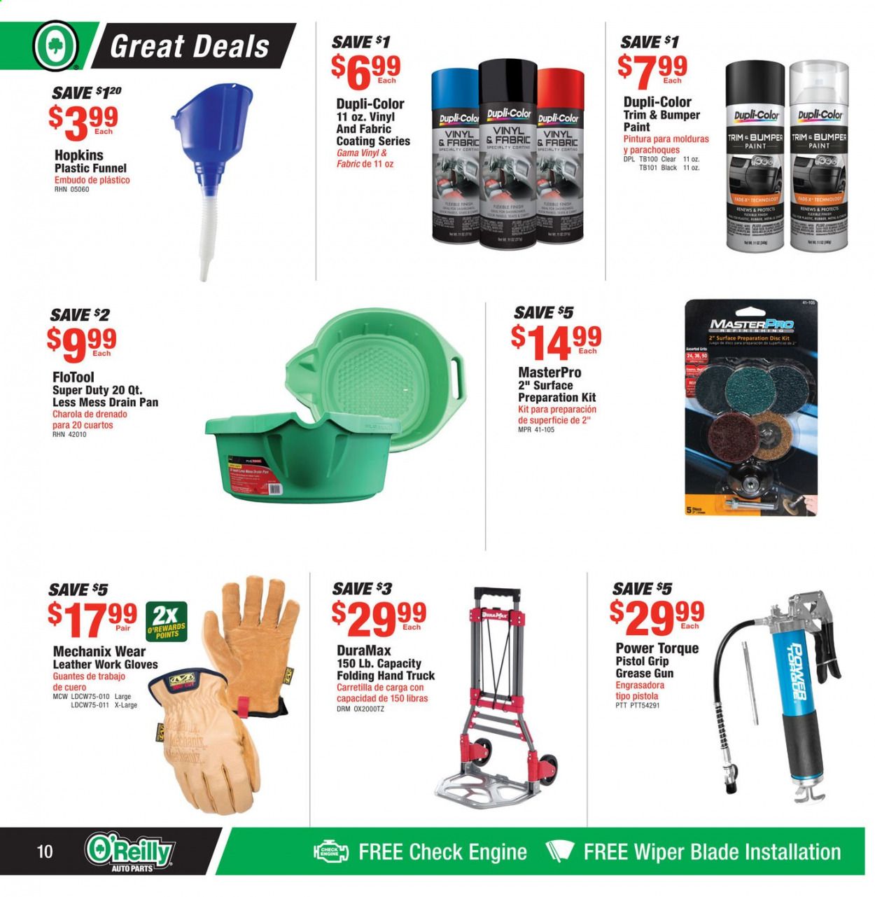 O'Reilly Auto Parts Weekly Ad Flyer December 30 to January 26