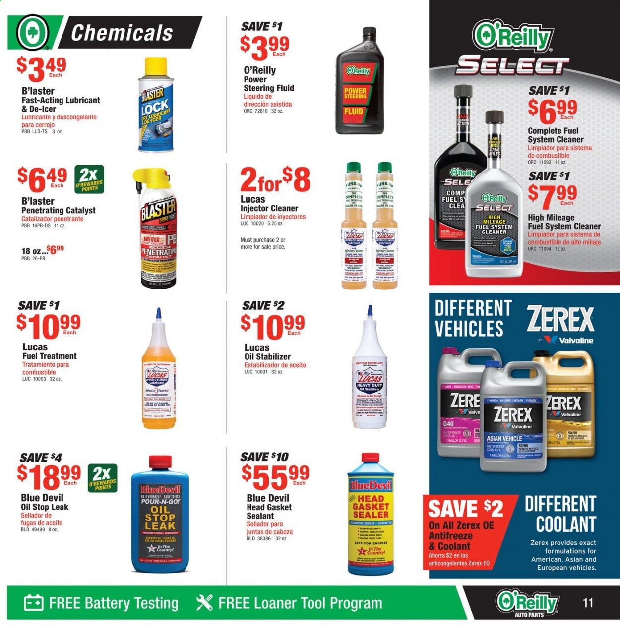 O'Reilly Auto Parts Weekly Ad Flyer December 30 to January 26