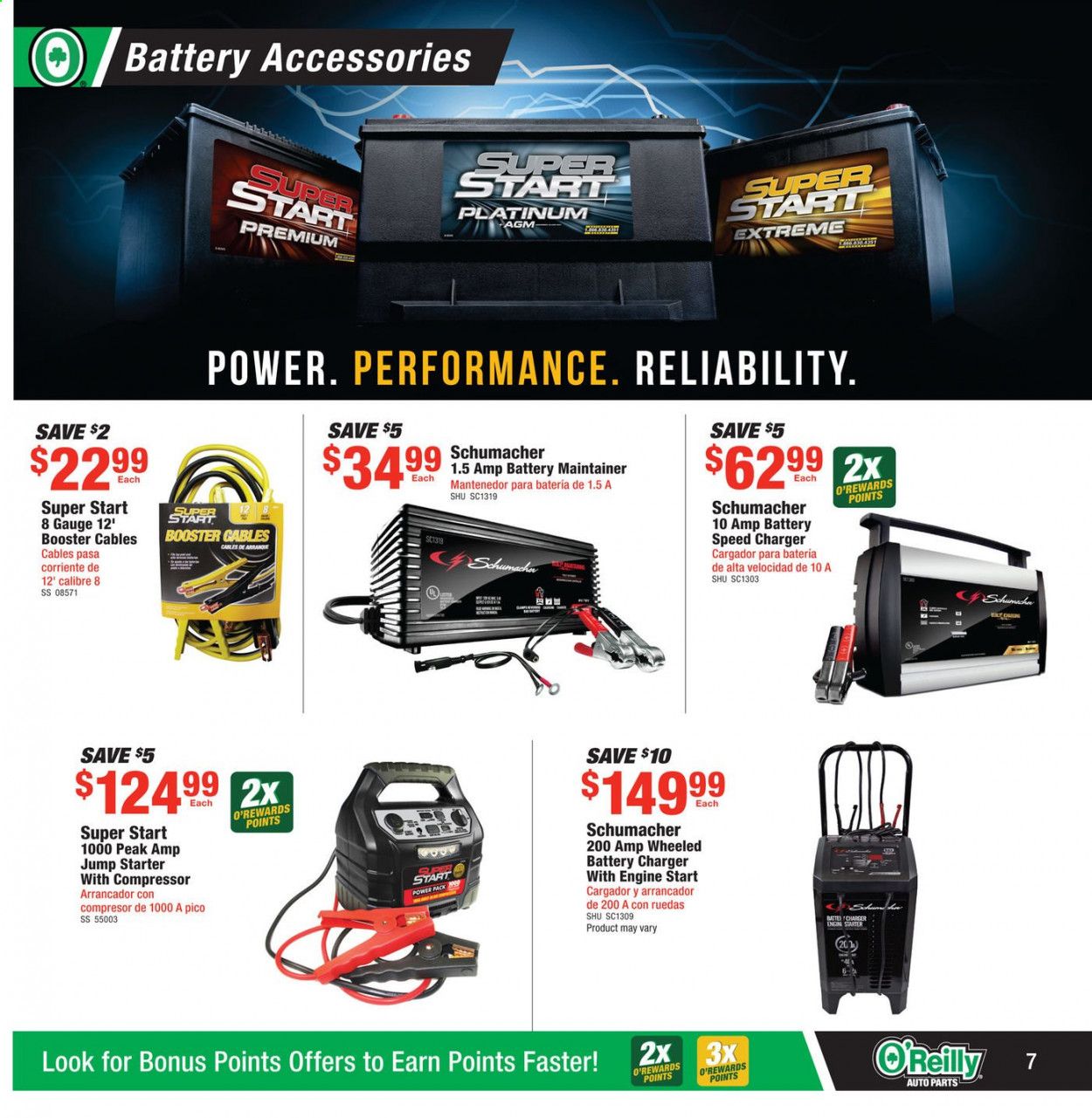 O'Reilly Auto Parts Weekly Ad Flyer December 30 to January 26