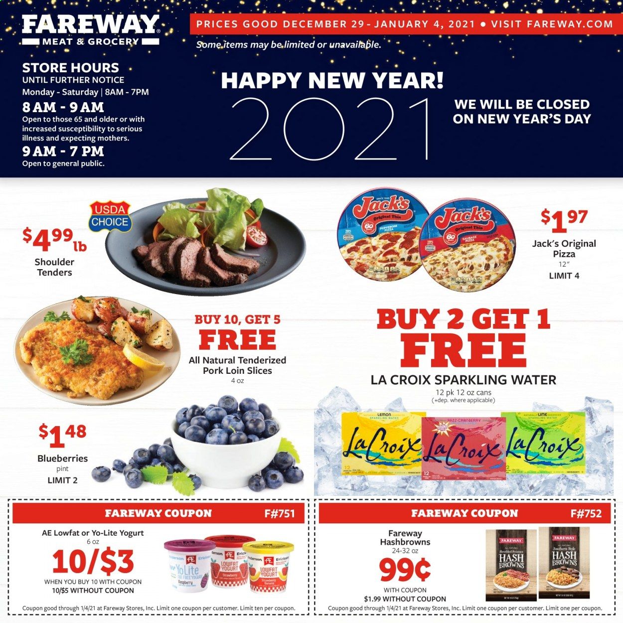 Fareway (IA, IL, MN, MO, NE, SD) Weekly Ad Flyer December 29 to January 4