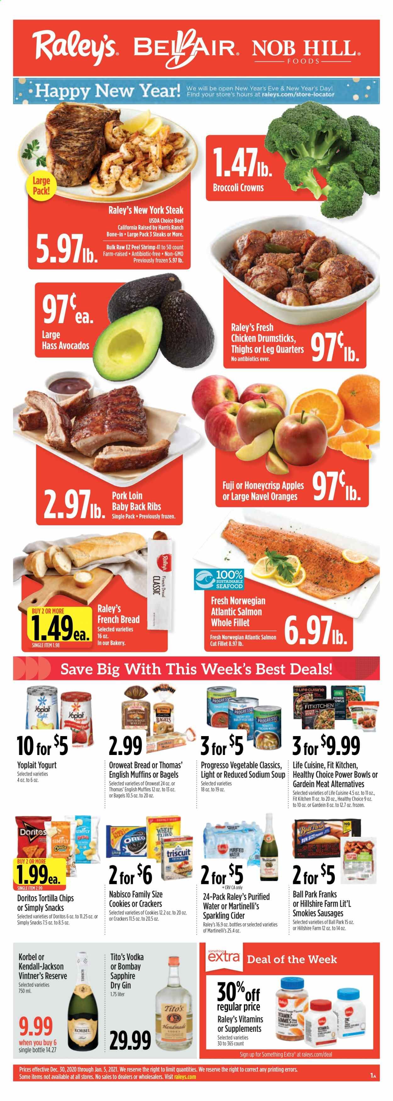 Raley's (CA, NV) Weekly Ad Flyer December 30 to January 5