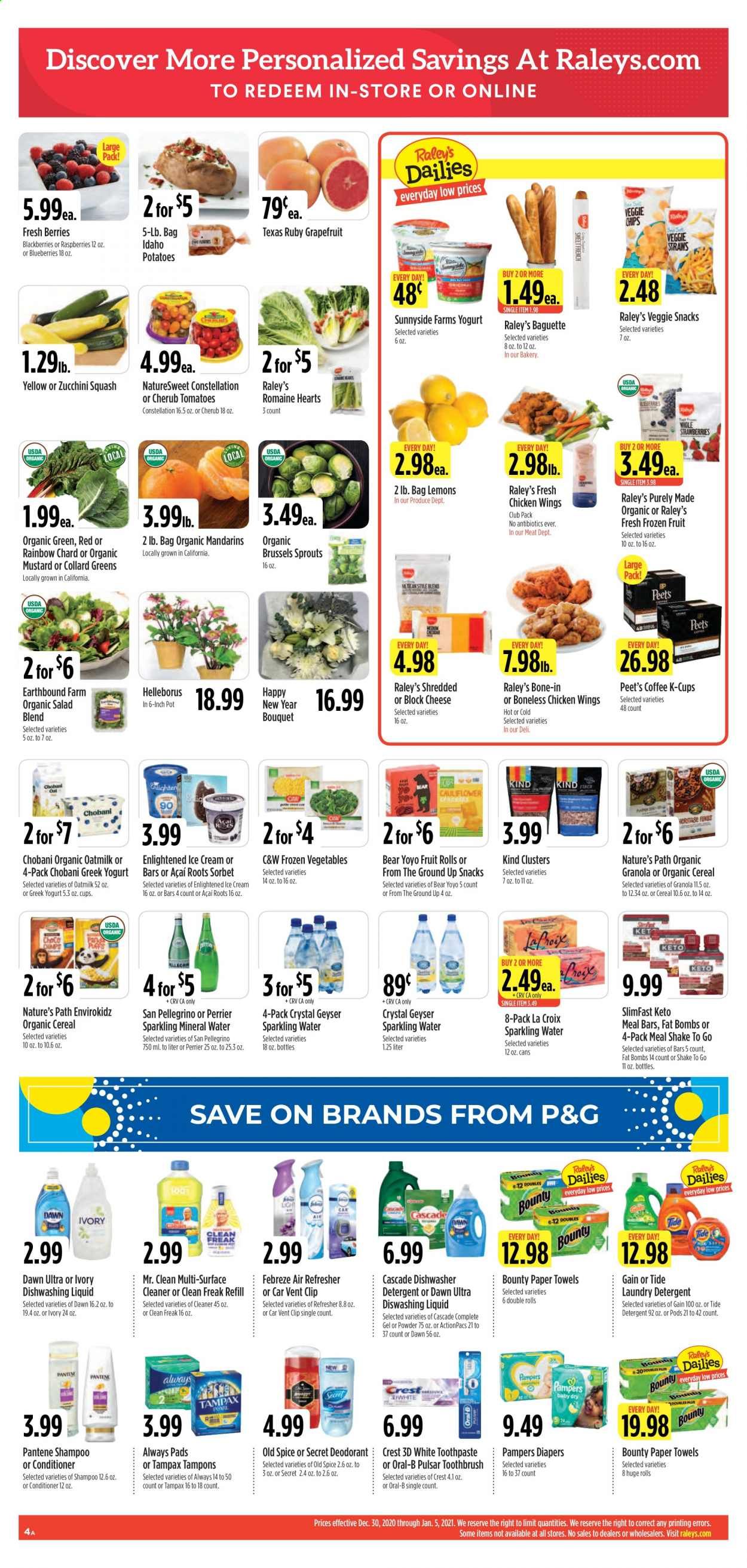 Raley's (CA, NV) Weekly Ad Flyer December 30 to January 5