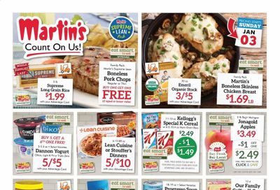 Martin’s Weekly Ad Flyer January 3 to January 9