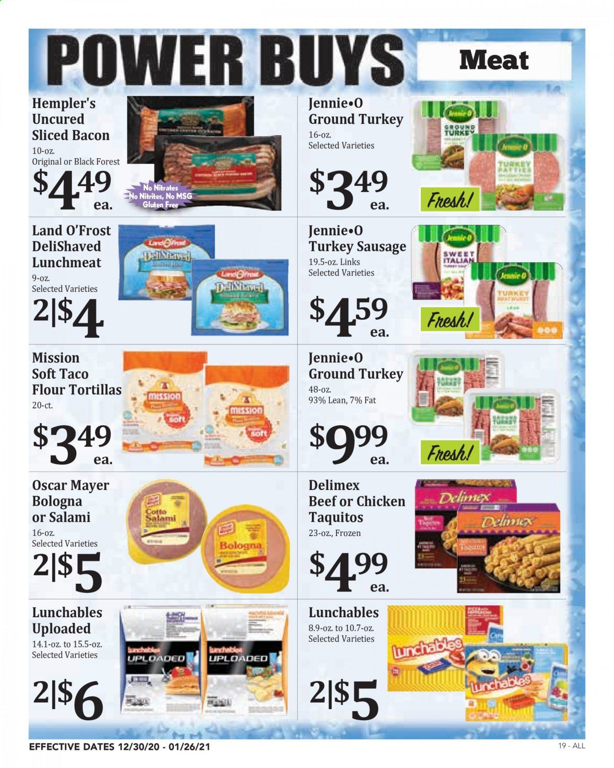 Rosauers Weekly Ad Flyer December 30 to January 26